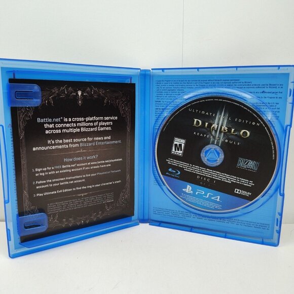 Diablo III: Ultimate Evil Edition (Playstation 4, 2014) PS4 Tested & Working - Picture 3 of 4
